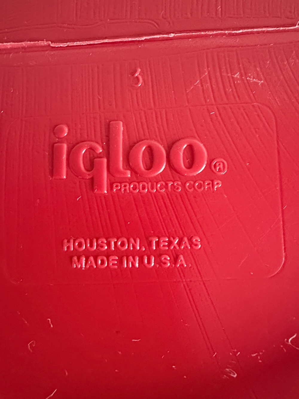 Vintage Igloo Elite 1/2 Gallon Insulated Water Jug Red & White. Pre-Owned - Picture 16 of 16